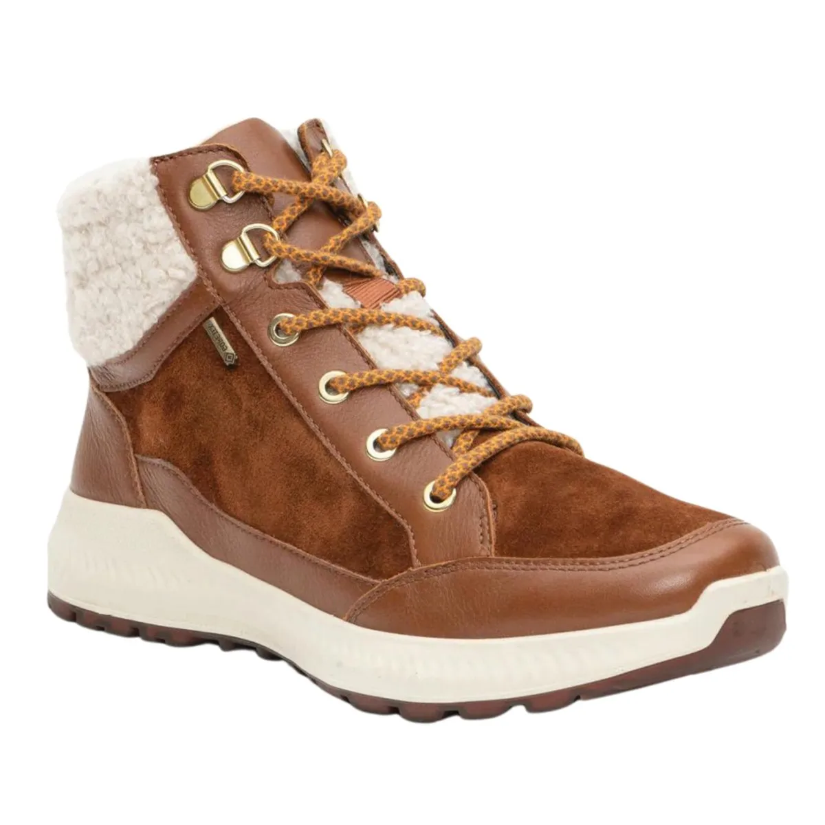 Ara Women's Hanover Brown Hydro Leather/Suede