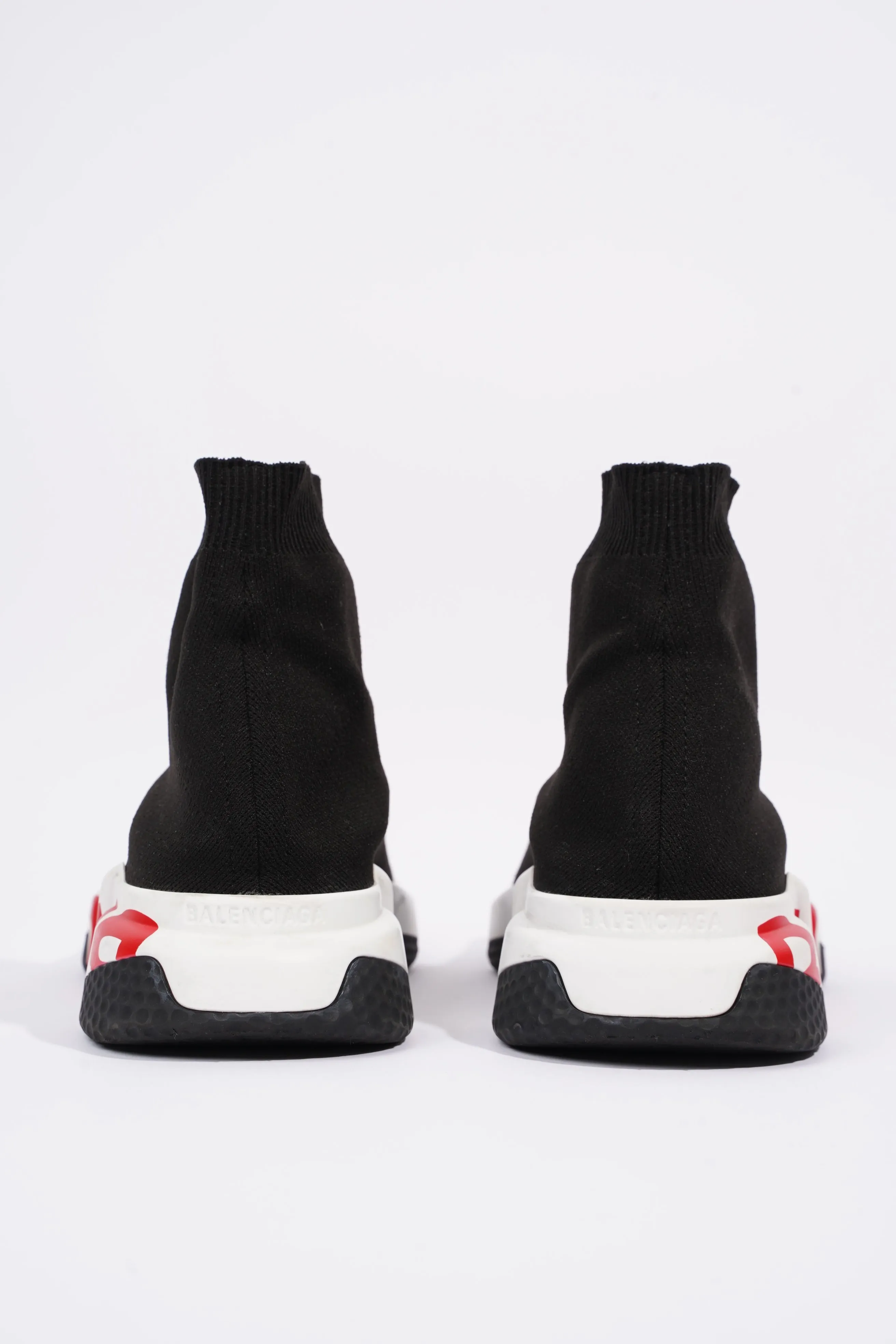 Balenciaga Mens Speed Black / White / Red / Graffiti EU 41 / UK 7