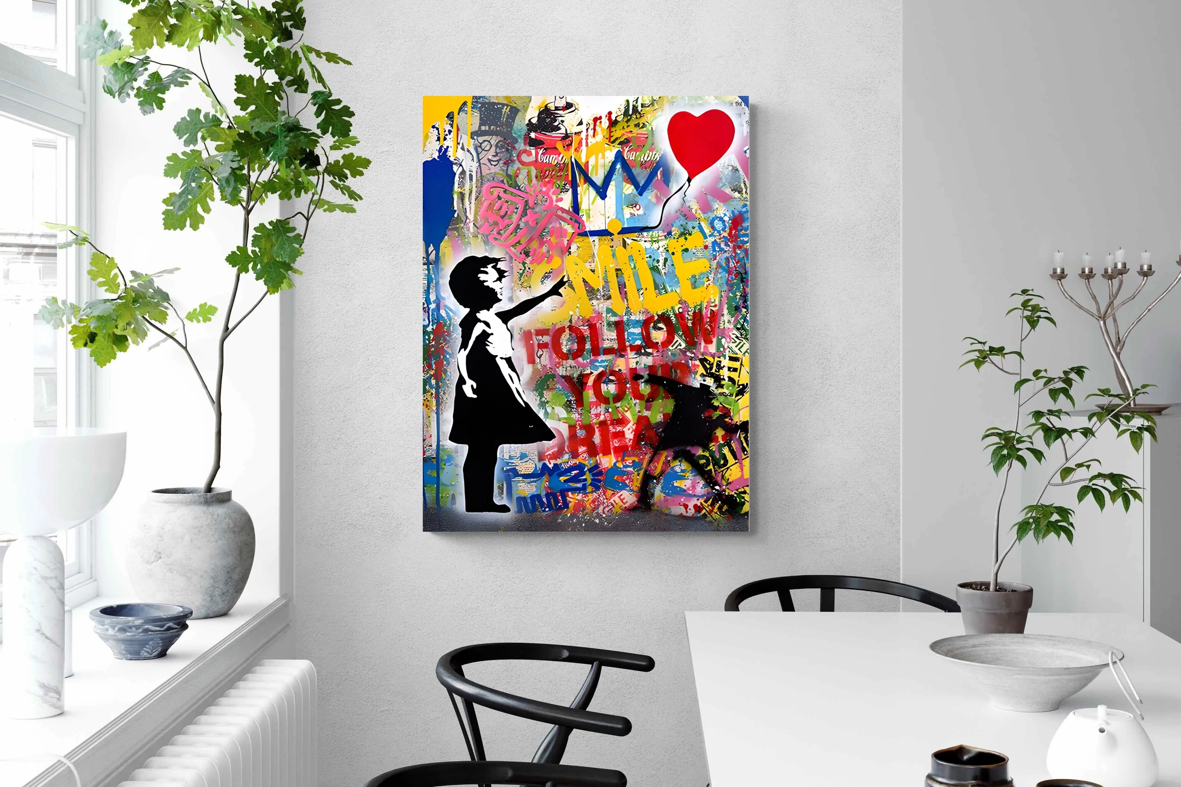 Banksy Basquiat Tribute Art