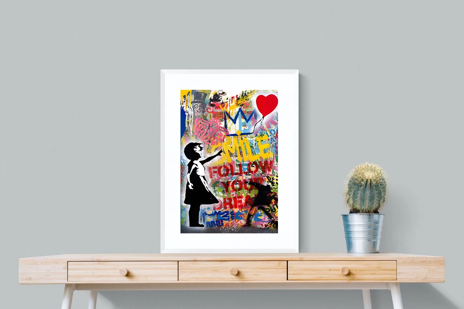 Banksy Basquiat Tribute Art