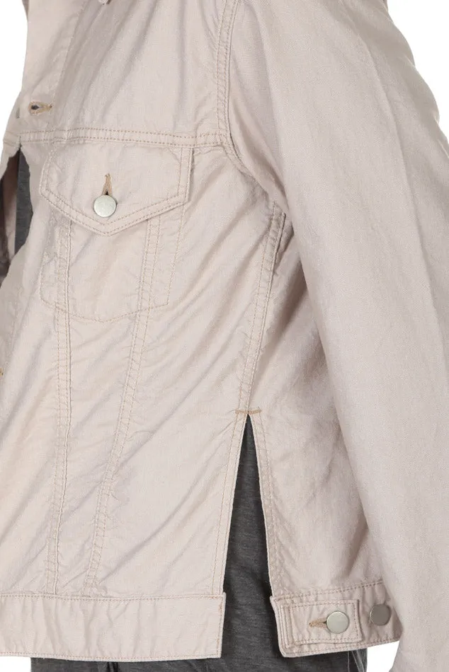 Beige Onestroke OX Chambray G-Jack Trucker