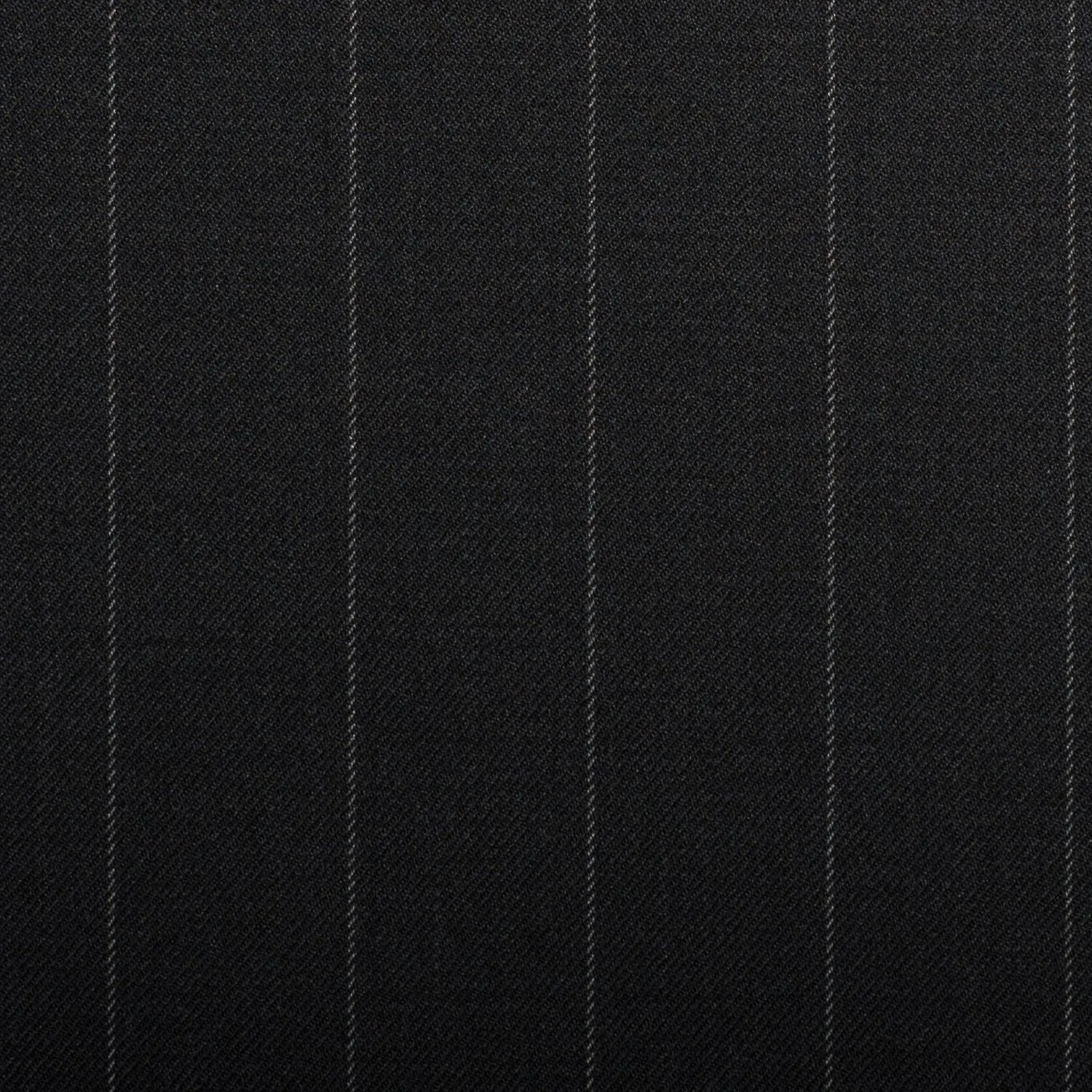 Black Rope Stripe Crystal Super 130's Suiting