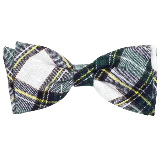 Bow Tie | Stewart Tartan Plaid Green