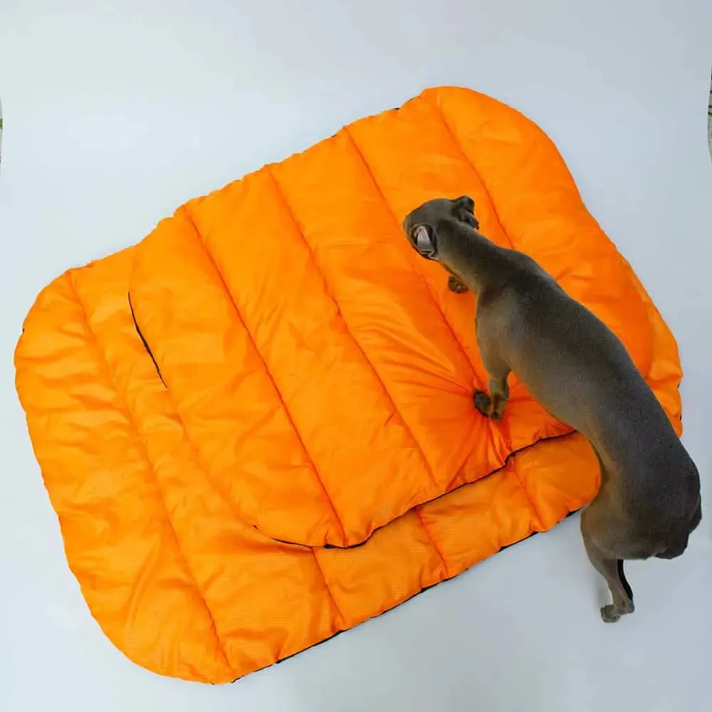 Camping-Hundematte - "Outdoor" orange
