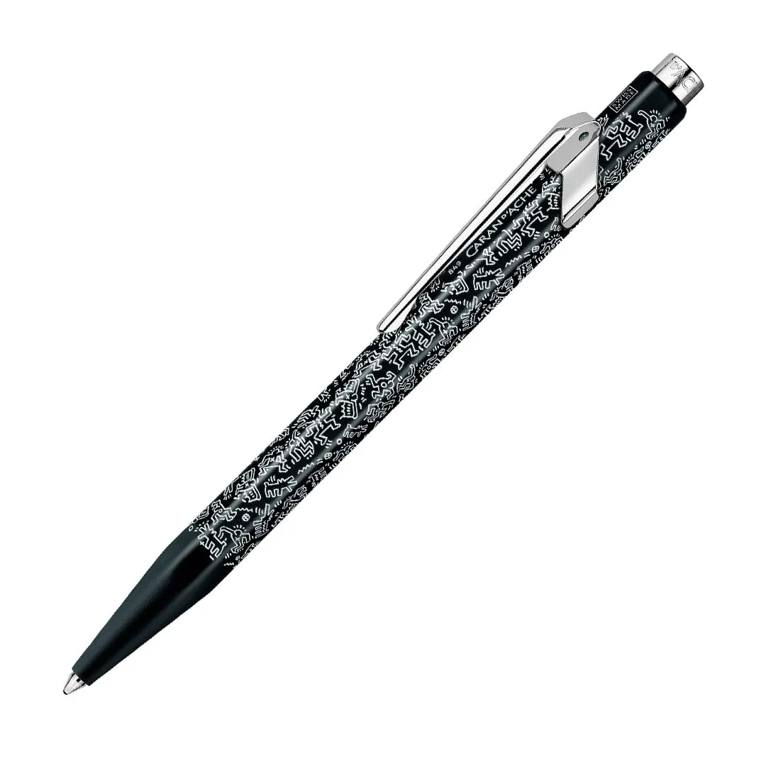 Caran d'Ache 849 Ballpoint Pen Keith Haring Special Edition Black