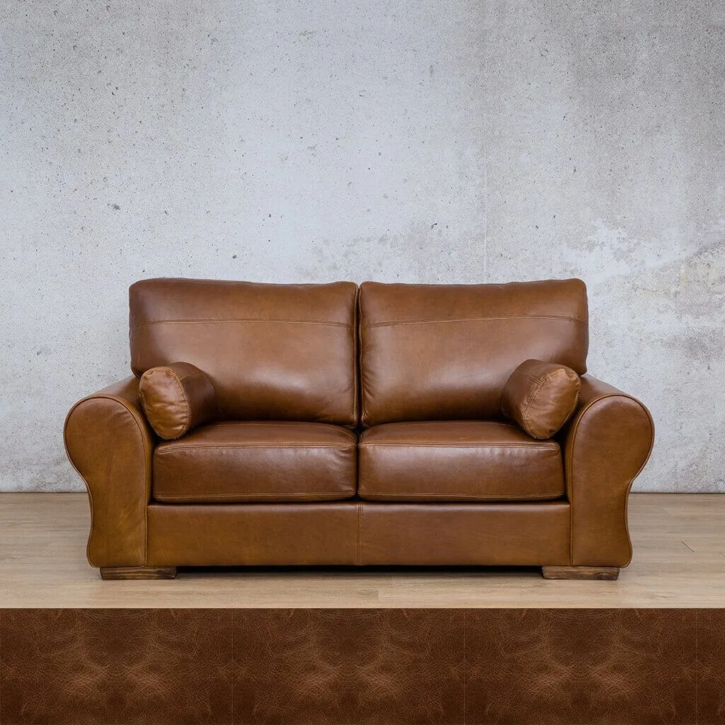 Carolina 2 Seater Leather Sofa