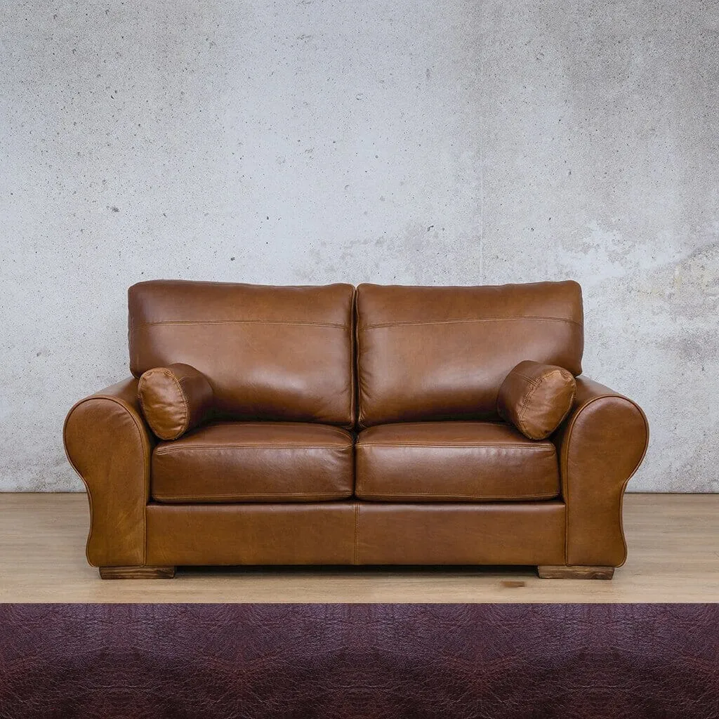 Carolina 2 Seater Leather Sofa