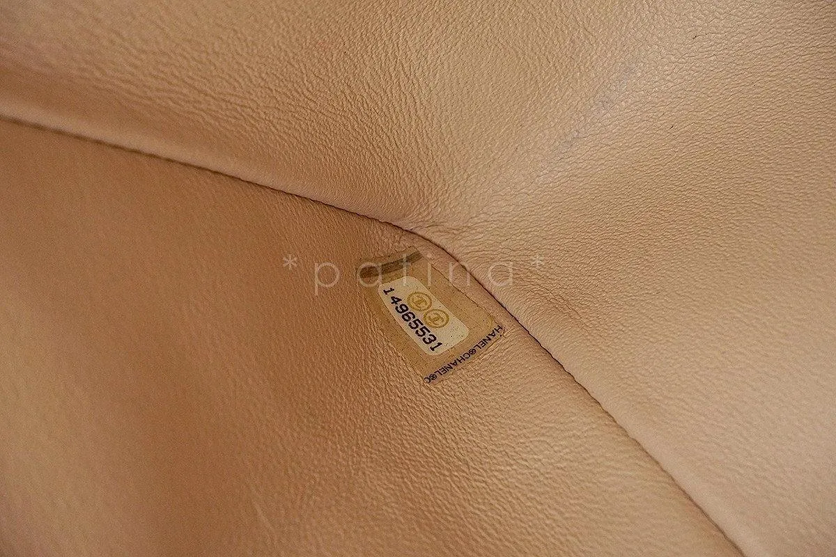 Chanel Beige Clair Caviar Jumbo 2.55 Classic Double Flap Bag