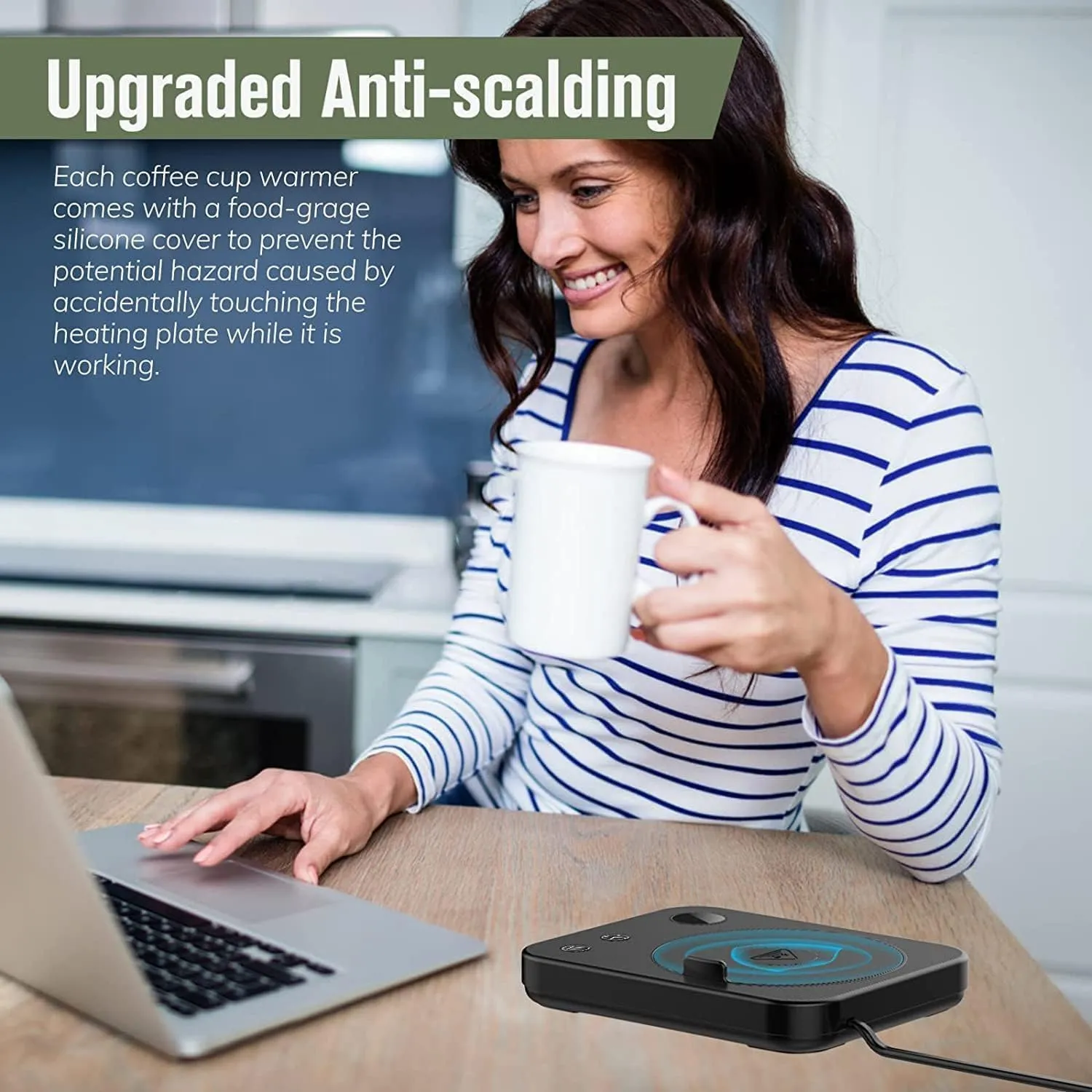 Coffee Mug Warmer with 3 Temperature Settings