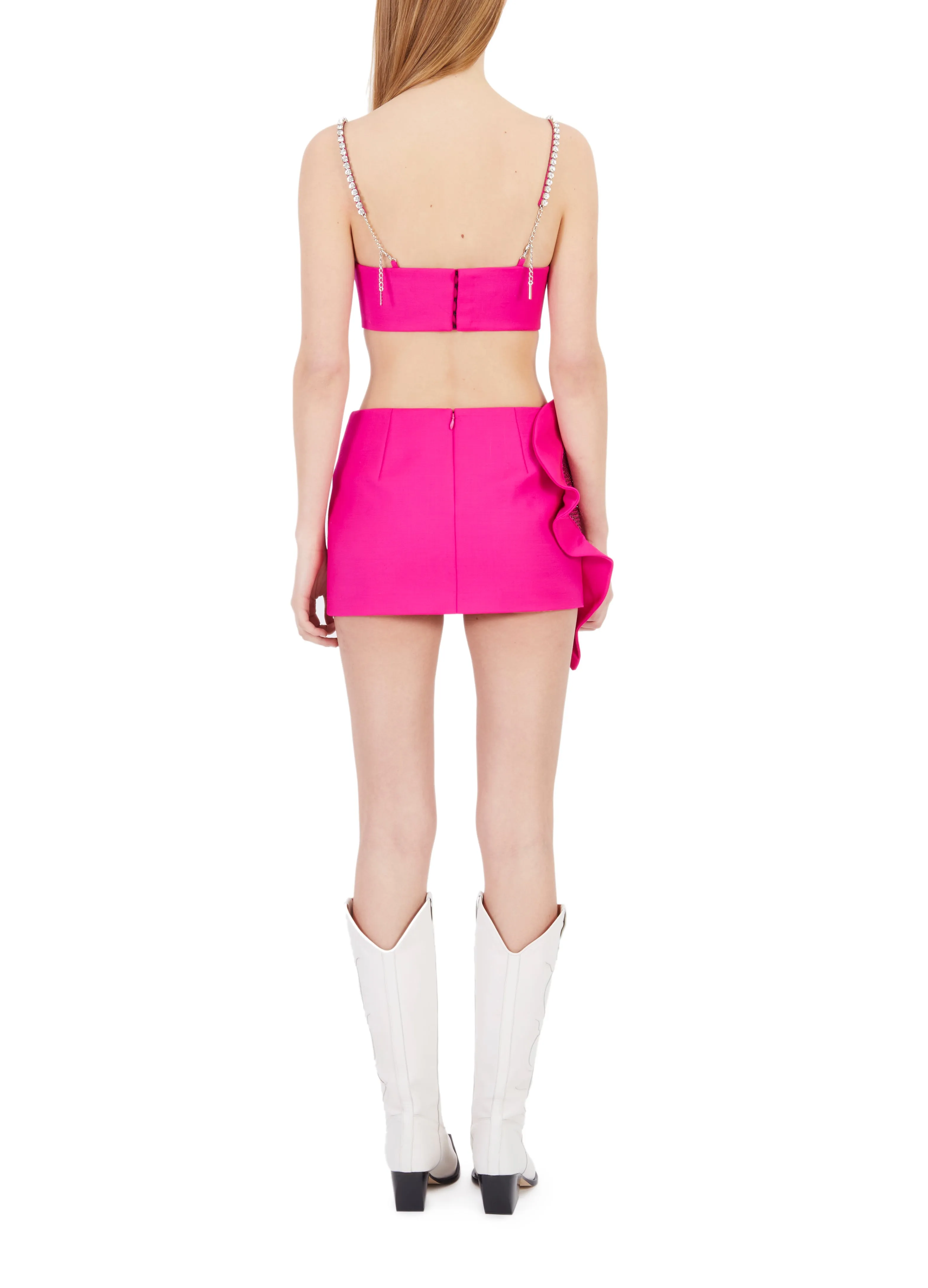 Crystal Trim Heart Top
