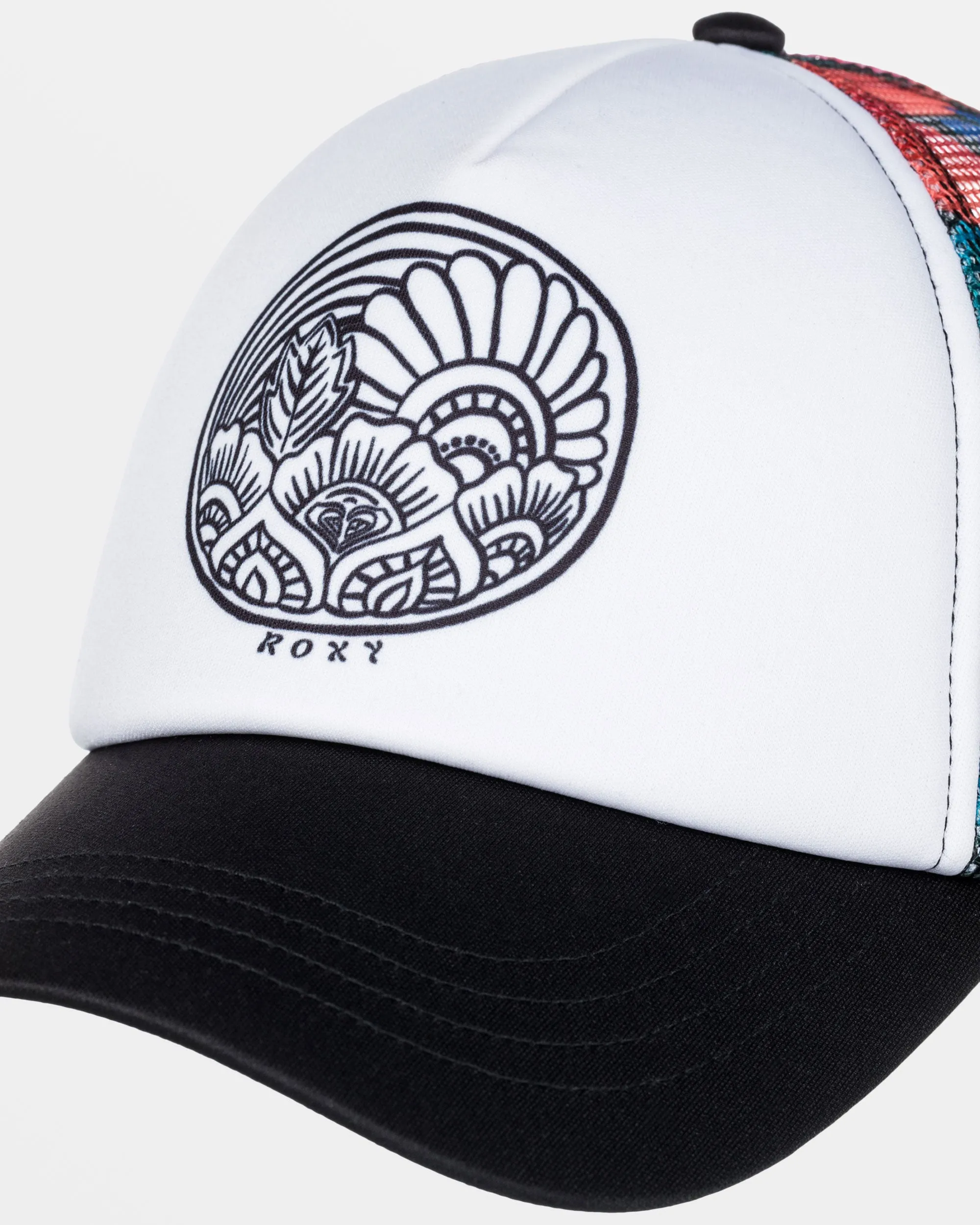 Donut Spain Trucker Hat - Anthracite Floral Fiesta