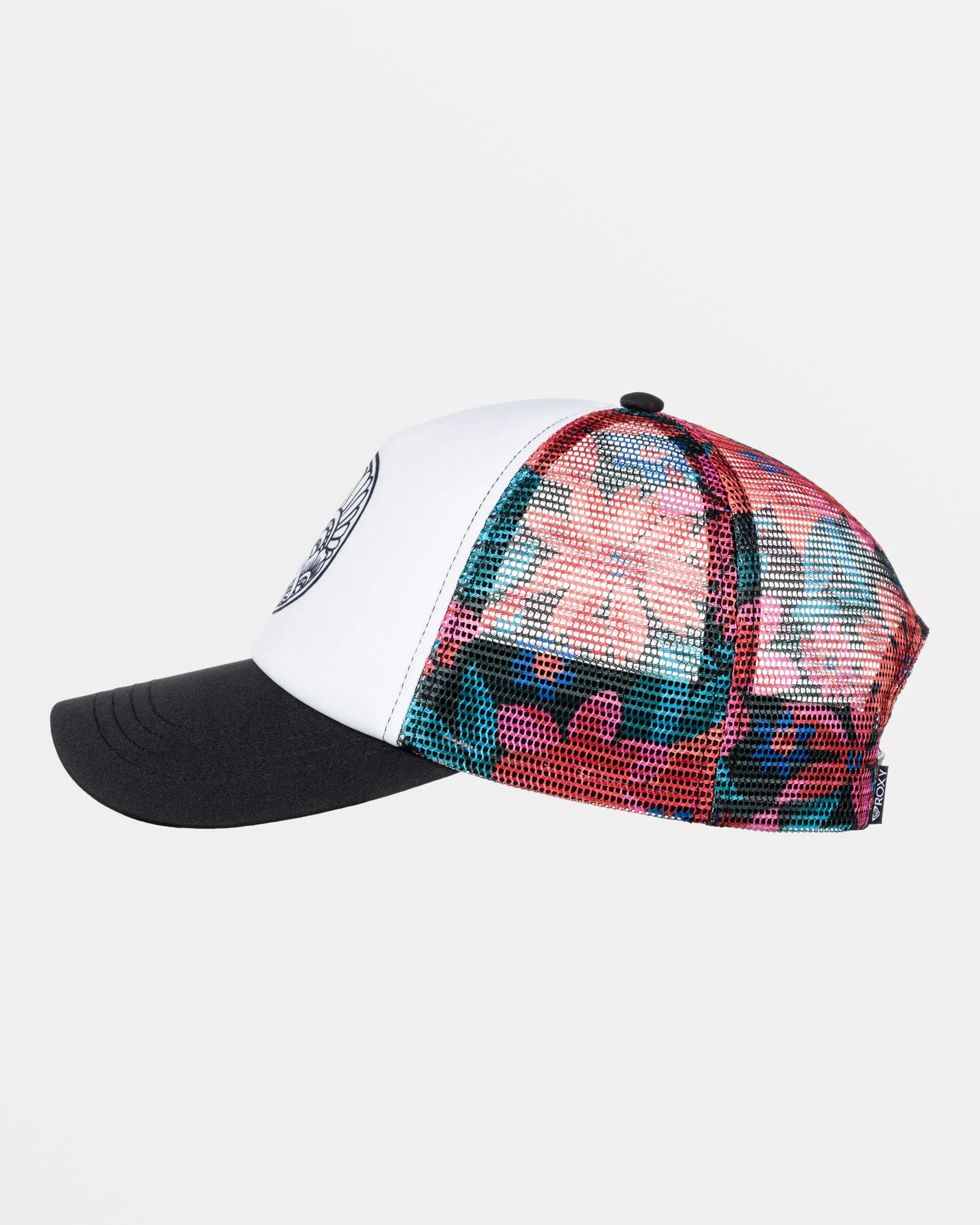 Donut Spain Trucker Hat - Anthracite Floral Fiesta