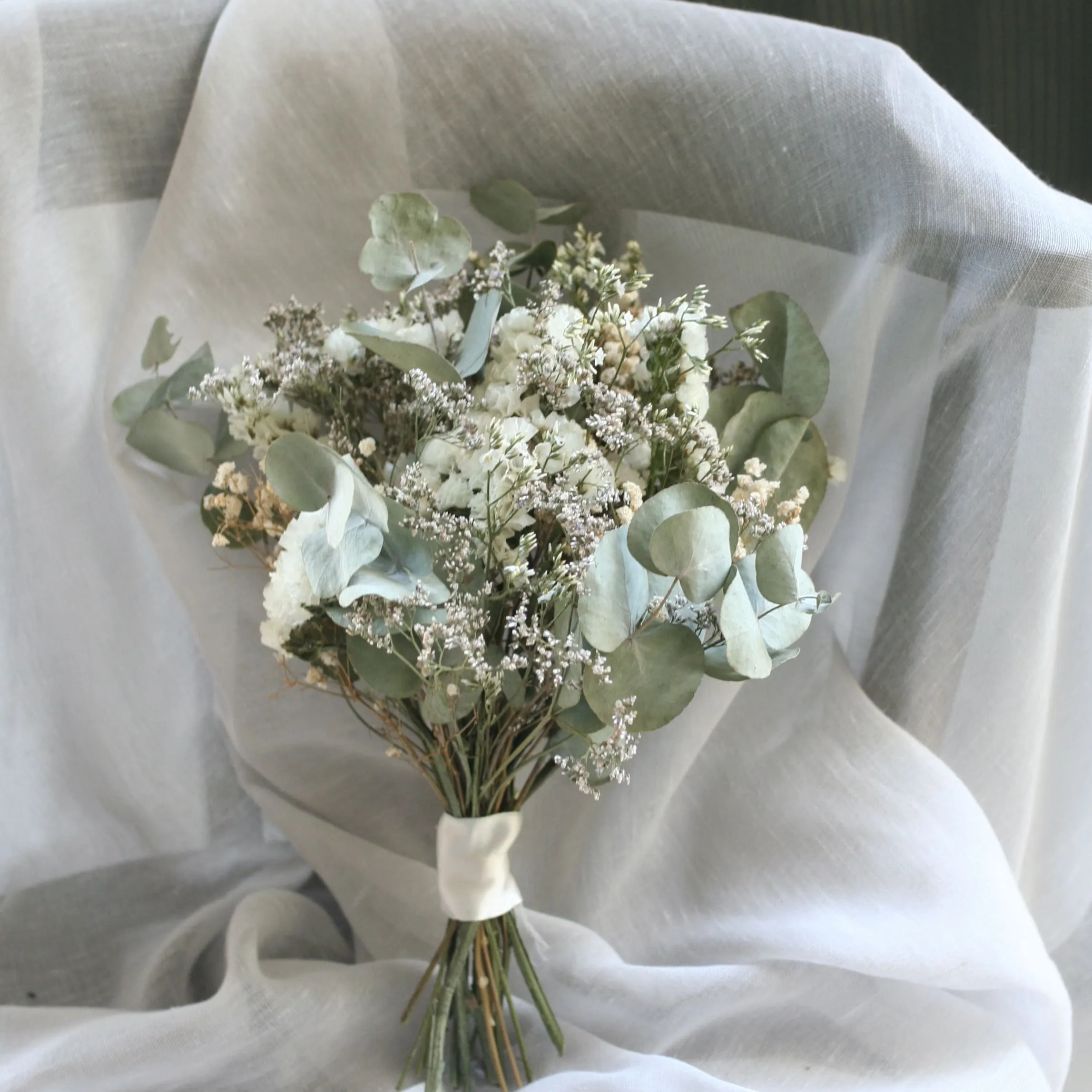 Dried Flower Elopement Bouquet