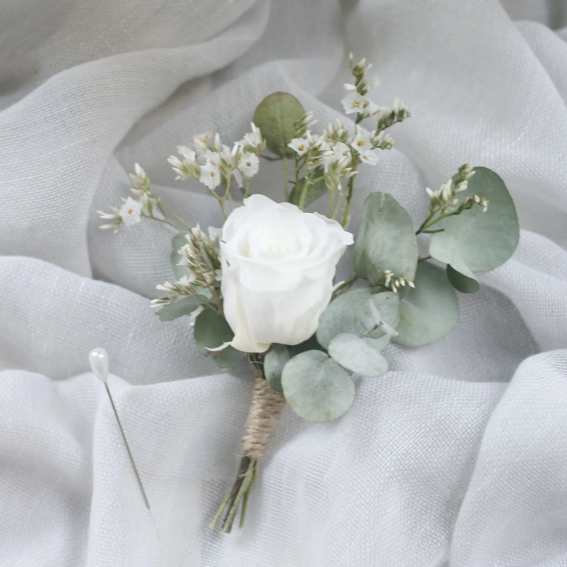 Dried Flower Elopement Bouquet
