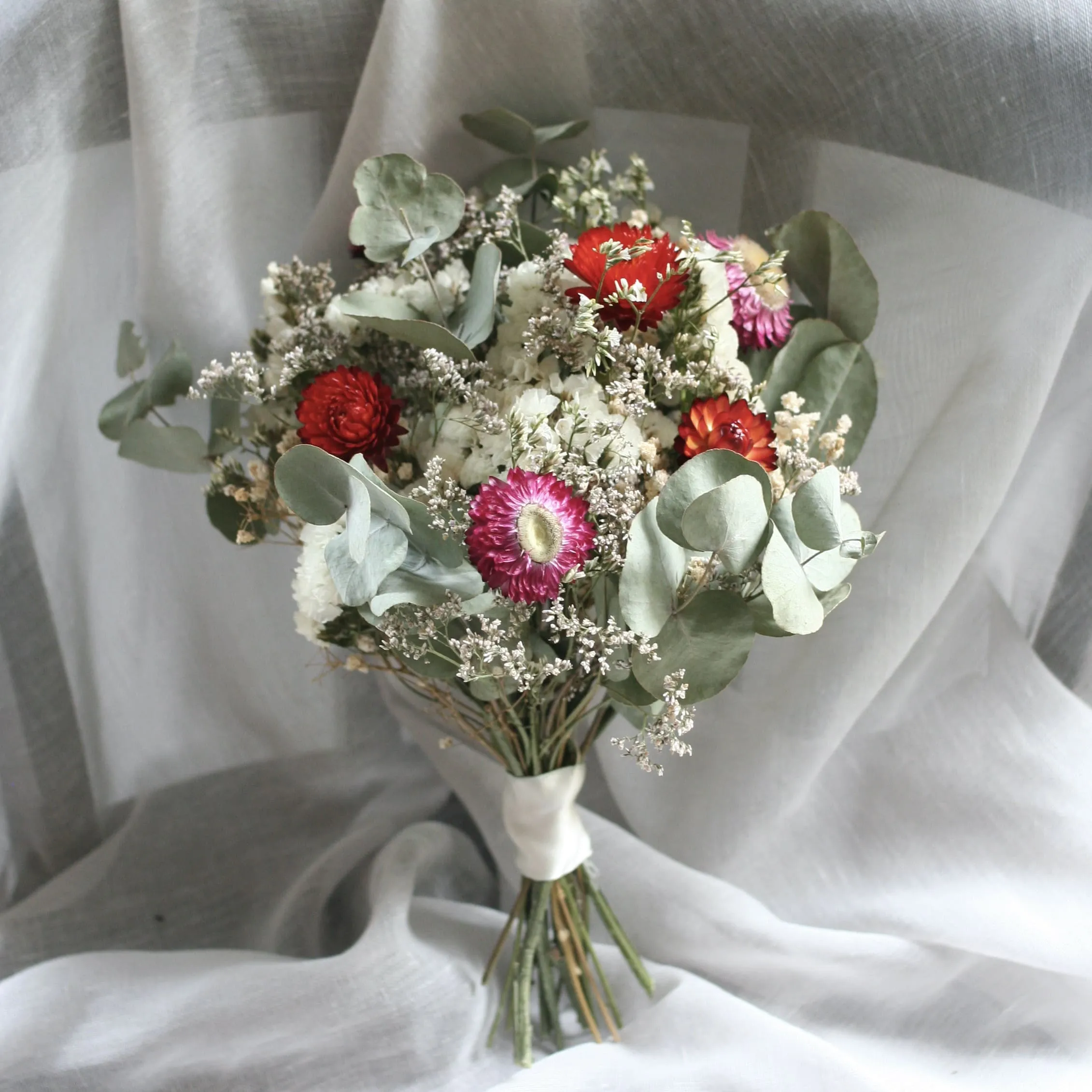 Dried Flower Elopement Bouquet