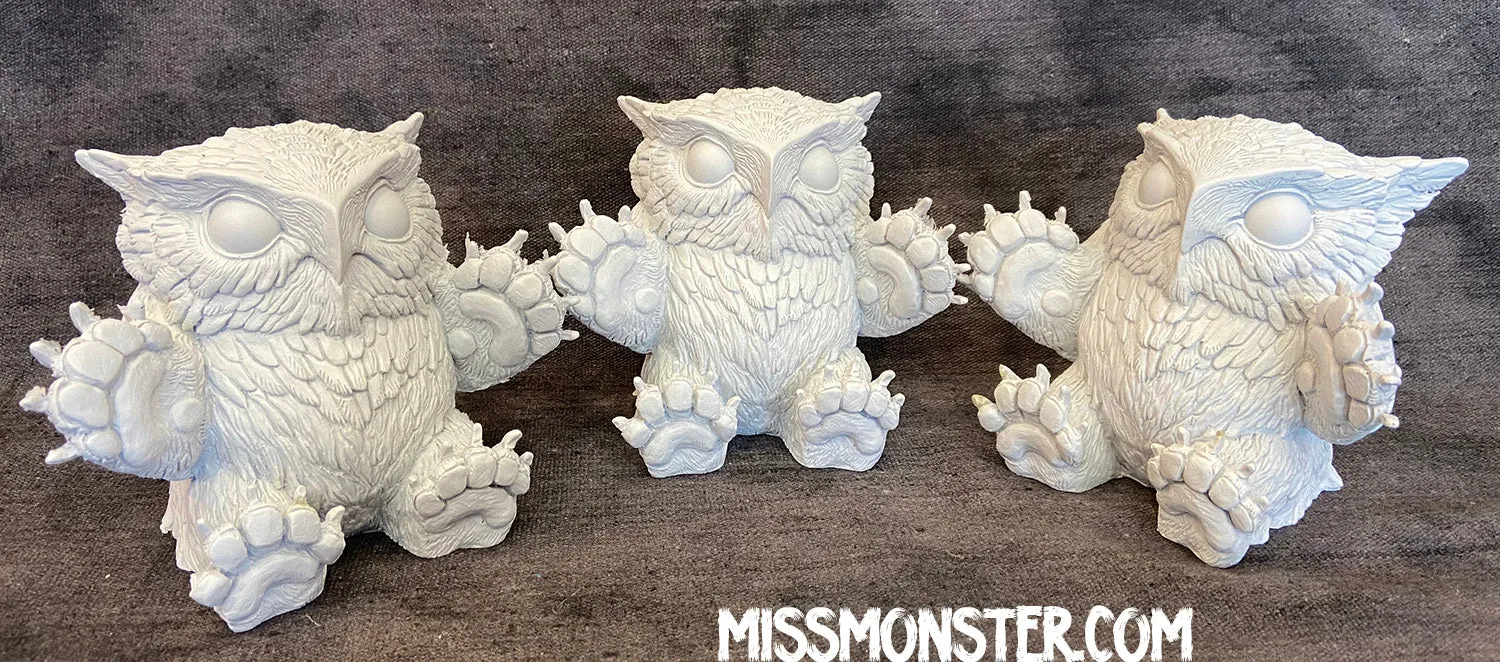 FAT BOTTOMED BABY OWLBEAR BLANK FIGURE