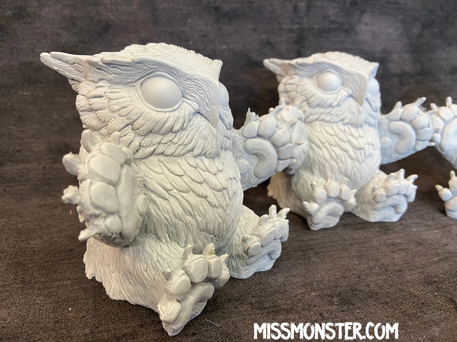 FAT BOTTOMED BABY OWLBEAR BLANK FIGURE