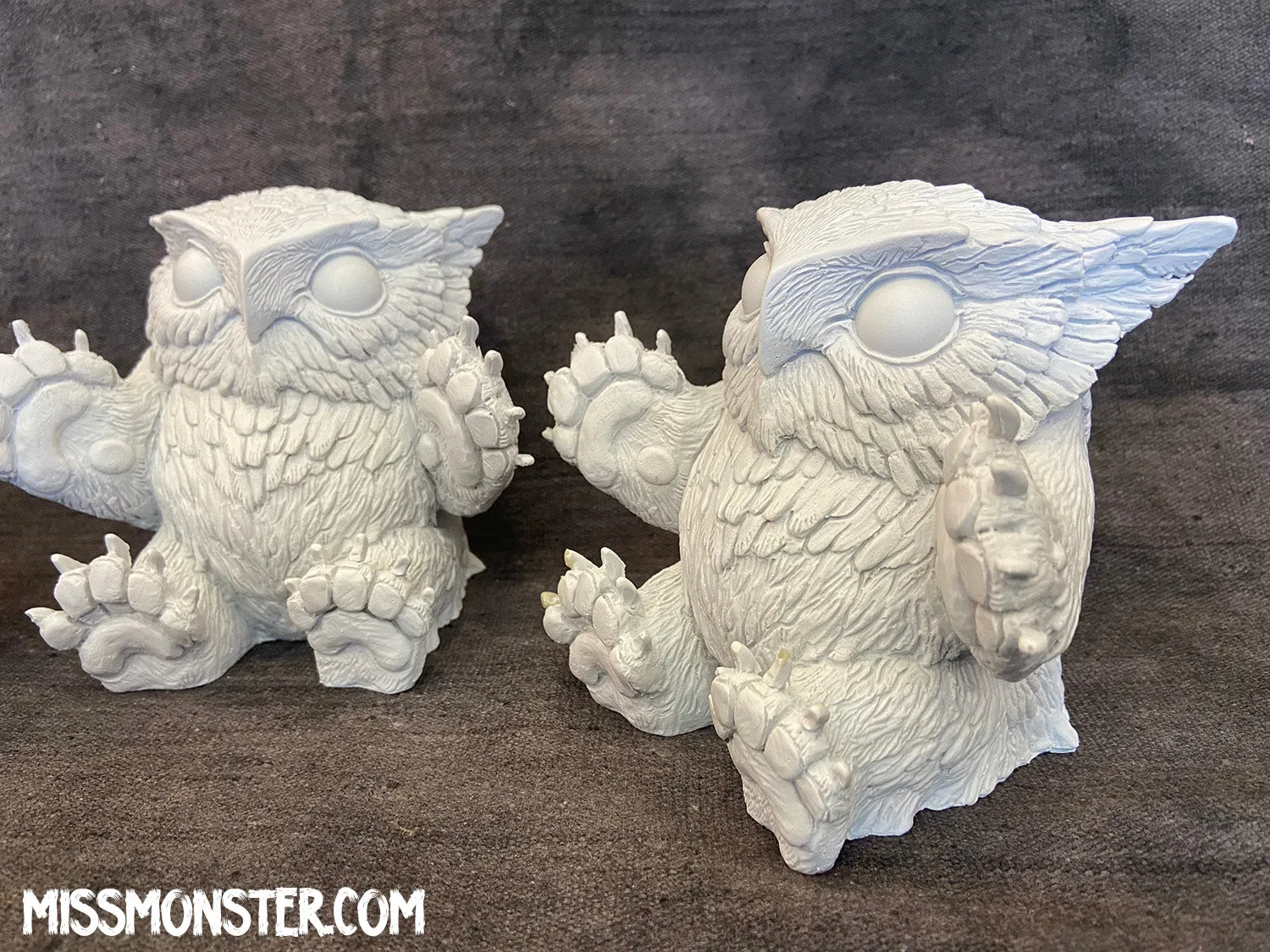 FAT BOTTOMED BABY OWLBEAR BLANK FIGURE