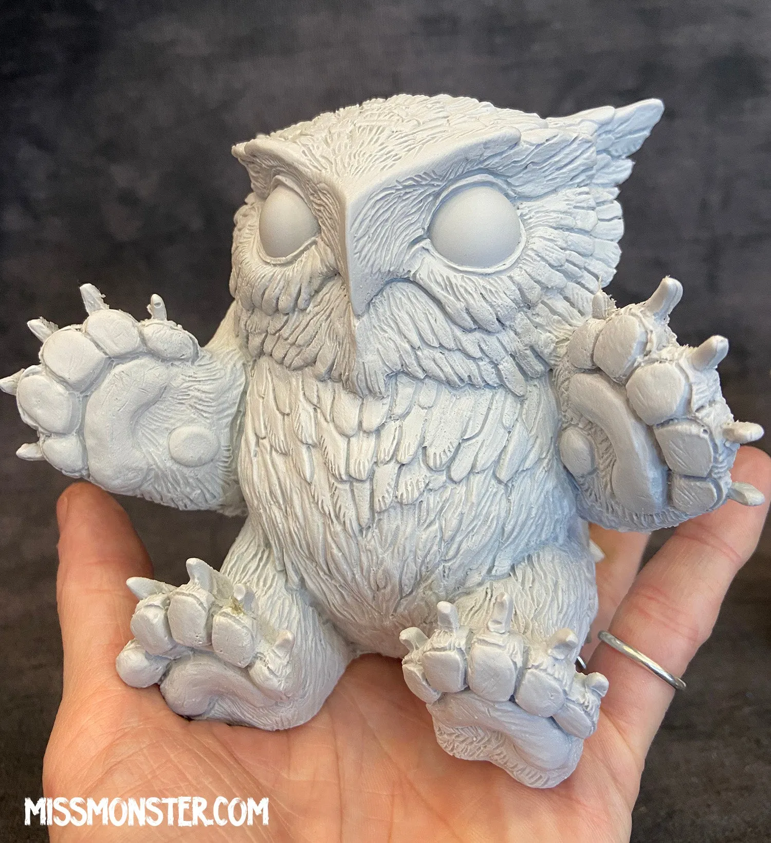 FAT BOTTOMED BABY OWLBEAR BLANK FIGURE