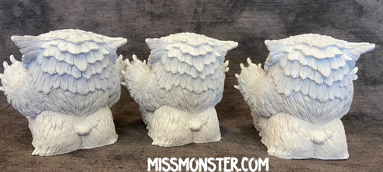 FAT BOTTOMED BABY OWLBEAR BLANK FIGURE