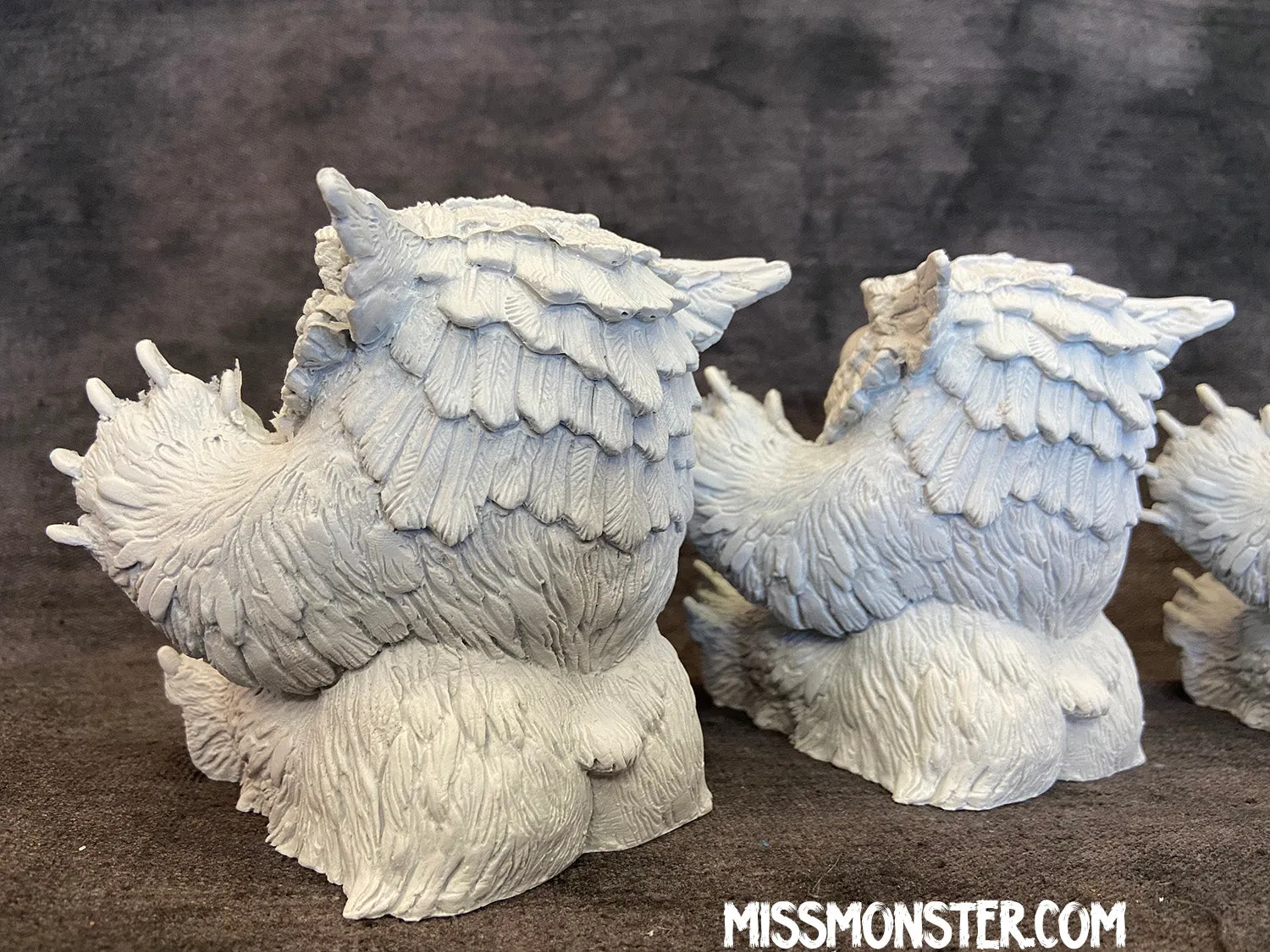 FAT BOTTOMED BABY OWLBEAR BLANK FIGURE
