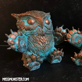 FAT BOTTOMED BABY OWLBEAR- COPPER PATINA
