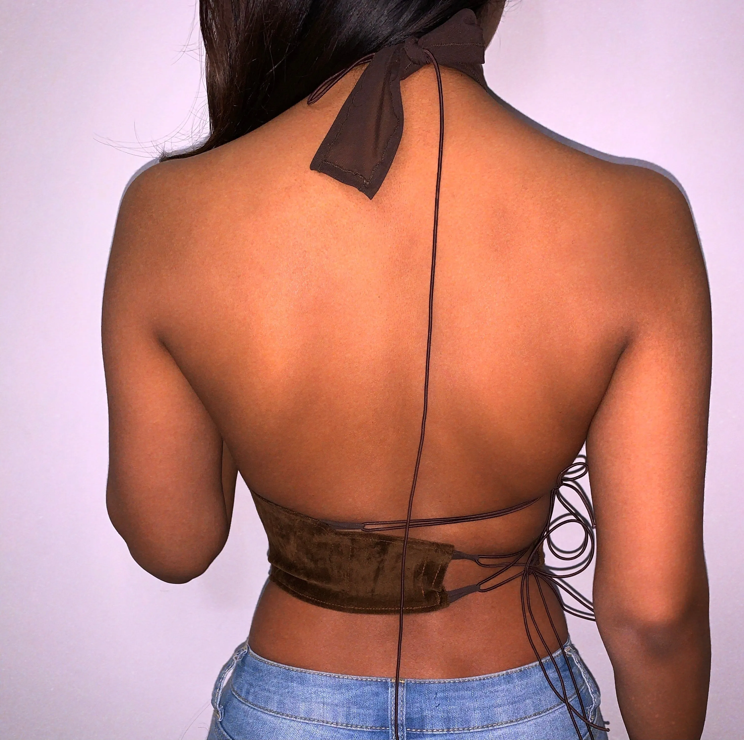Fine Brandy Asymmetric Top (Handmade Collection)