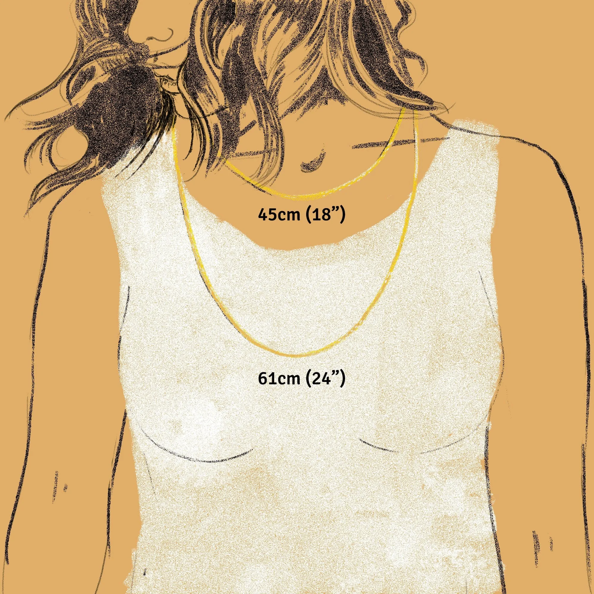 Gold Plated Cowboy Hat Necklace