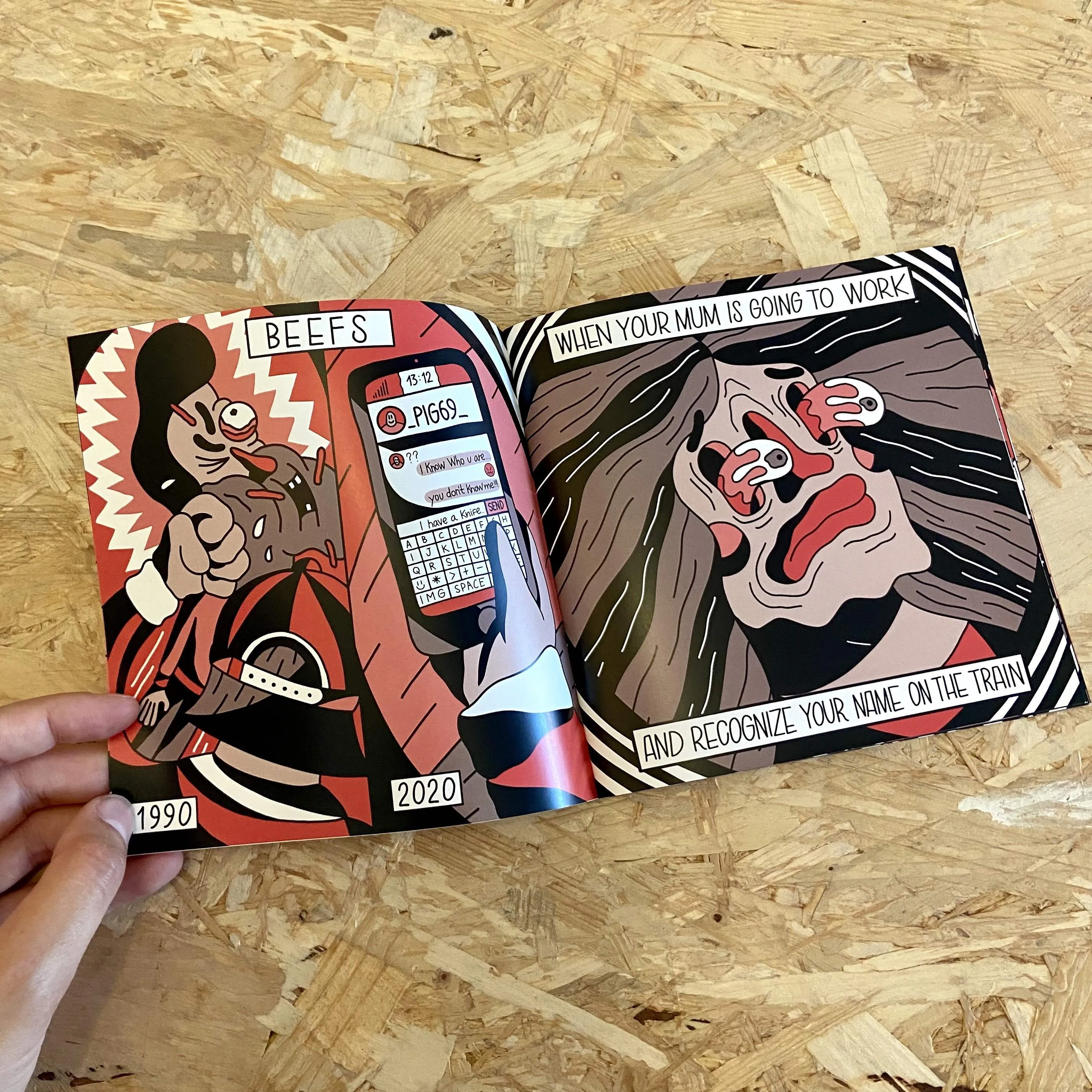 Graffiti Comedy Comix Fanzine