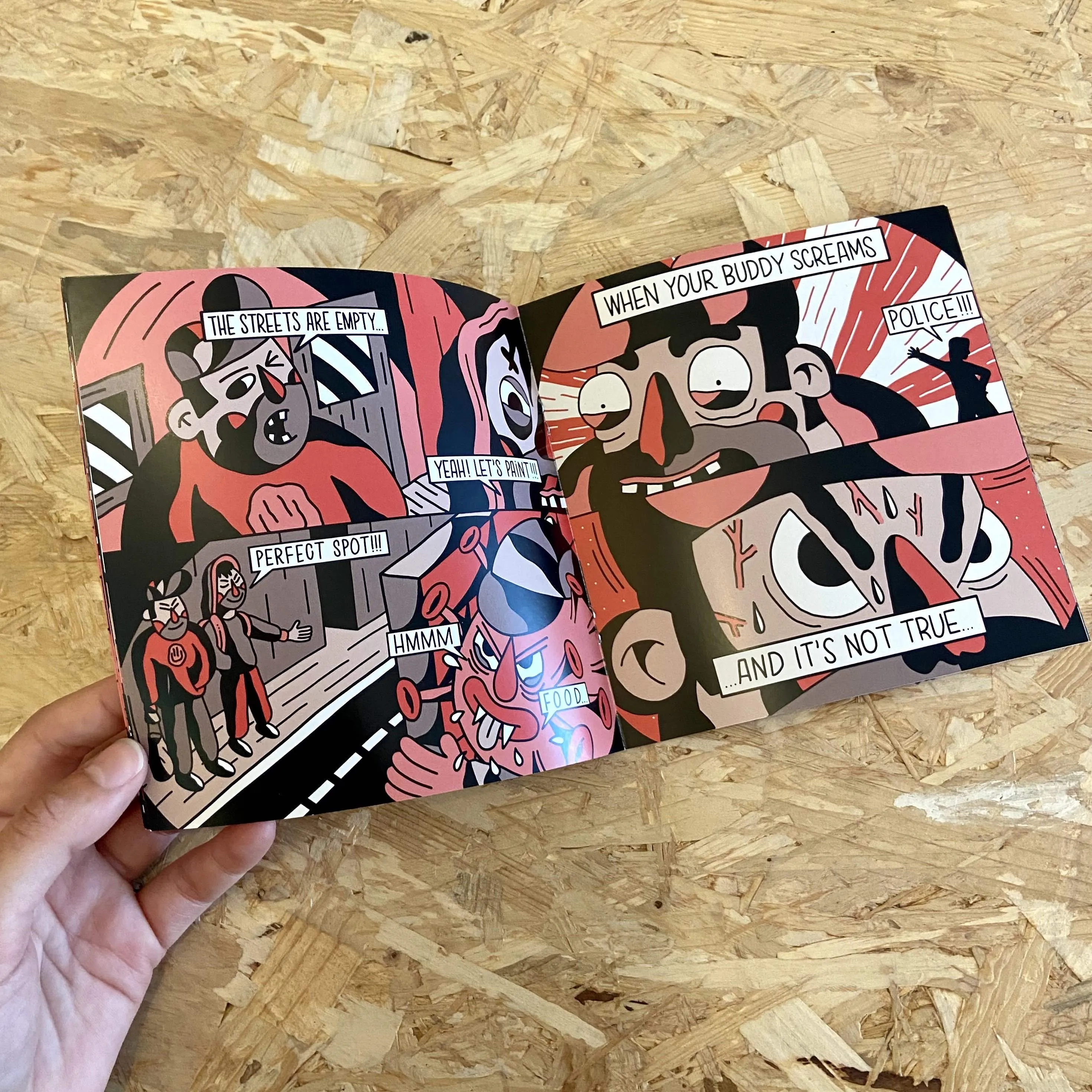 Graffiti Comedy Comix Fanzine