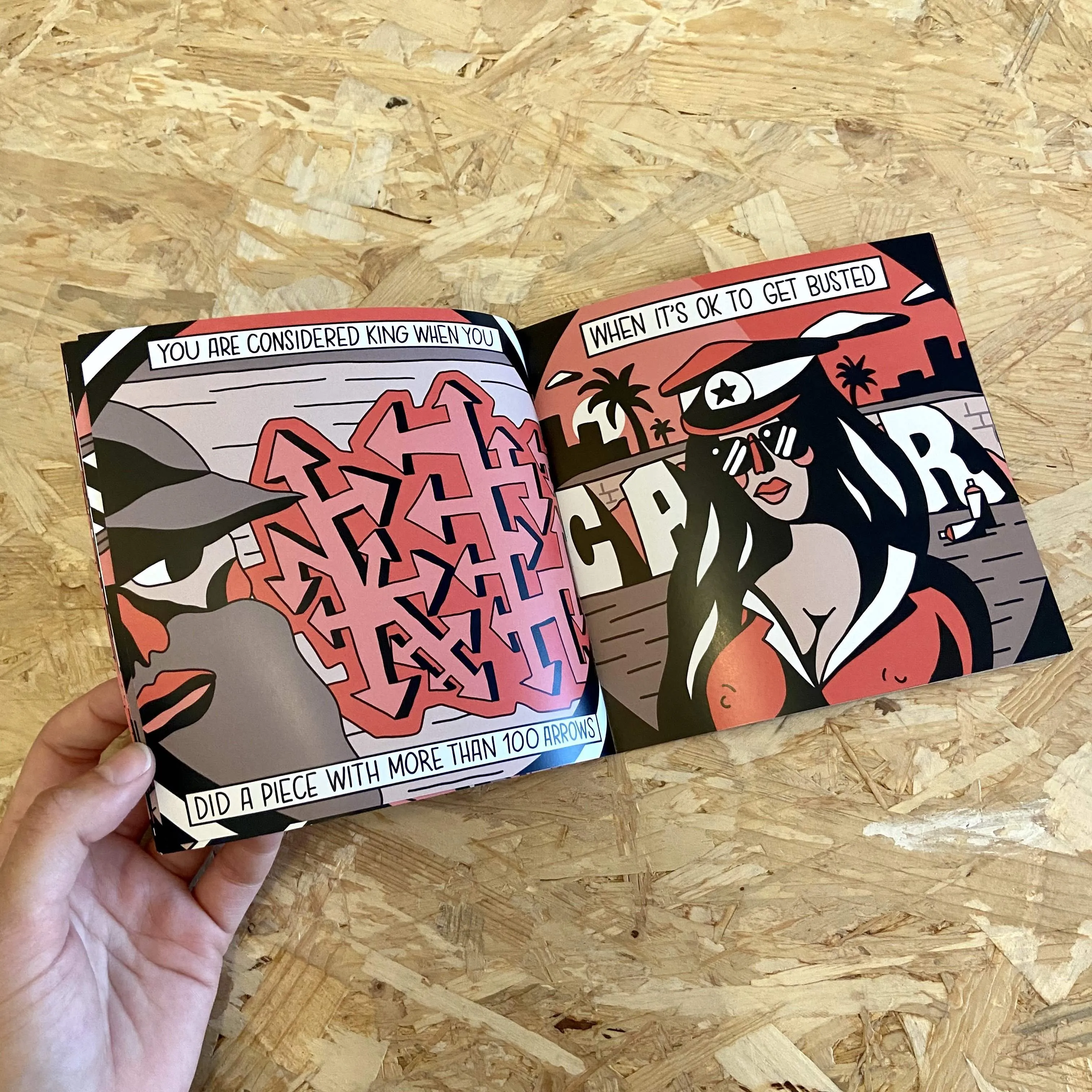 Graffiti Comedy Comix Fanzine