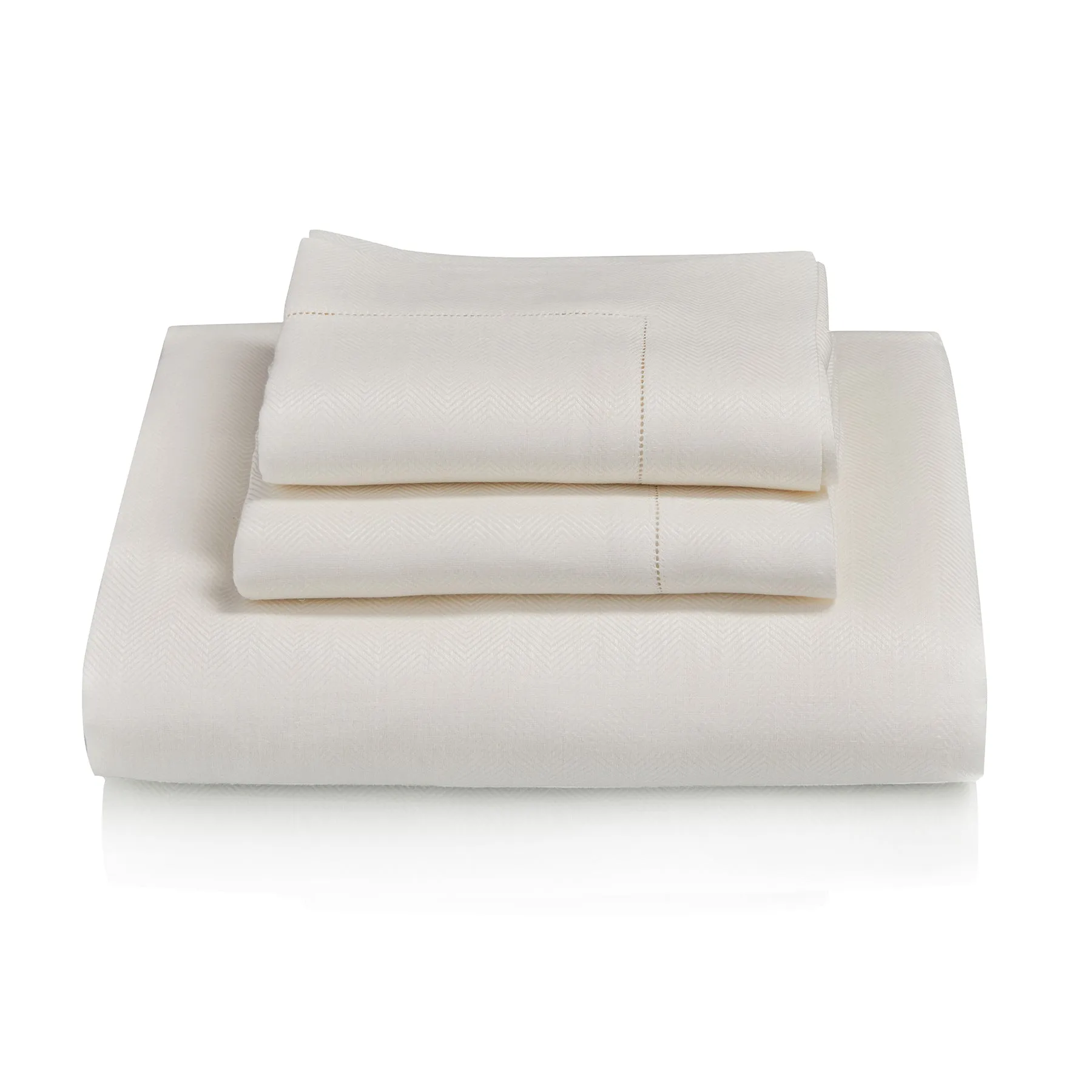 Graziano 'Herringbone' Pure Linen Collection