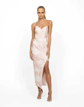 KELSEY STRAPLESS SWEETHEART DRESS BL55D05S