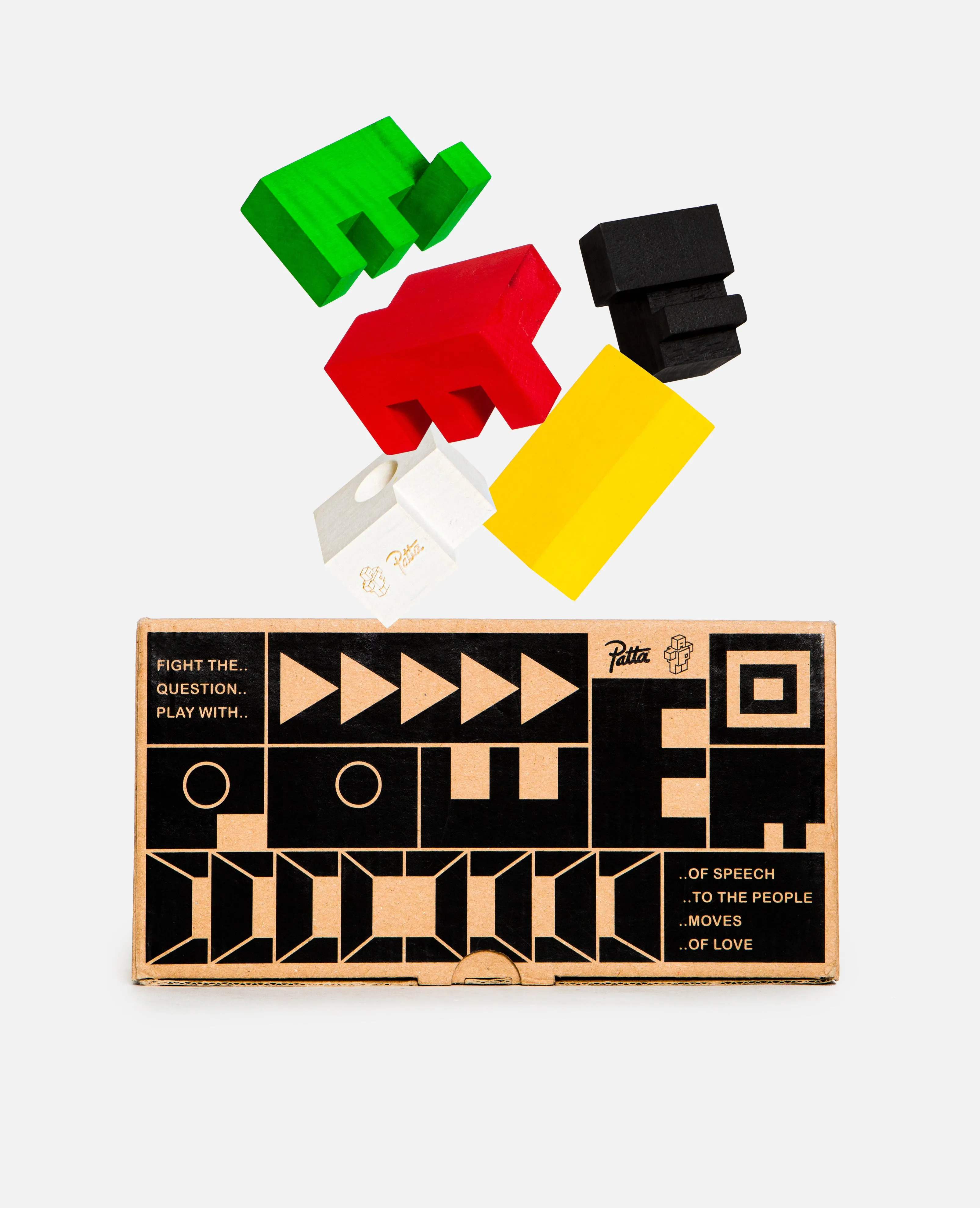 Patta x Delta Power Play (Red/Black/Green/Yellow/White)