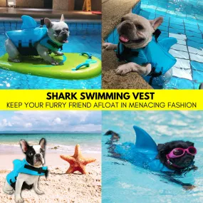 Super Dog - Shark Swimming Vest