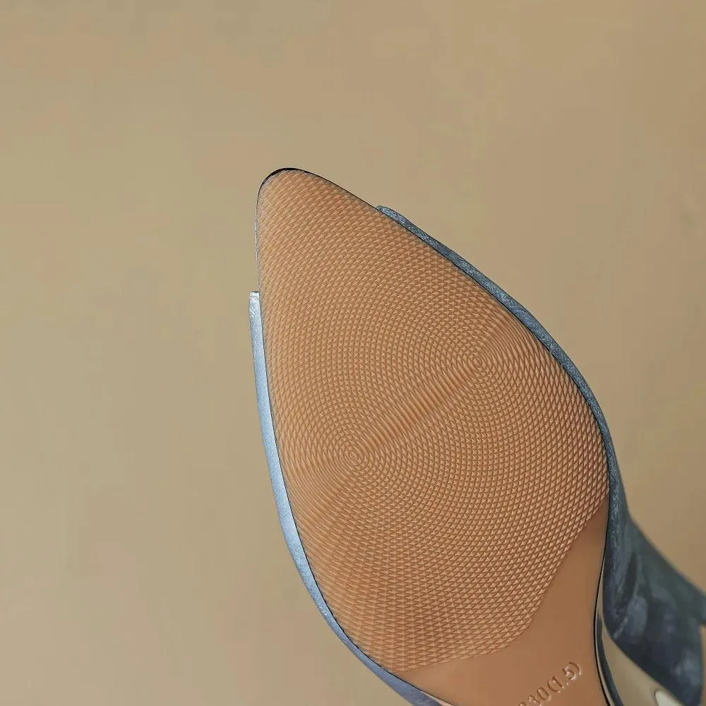 TSS49 Handmade Leather Pumps - Women's Casual Shoes