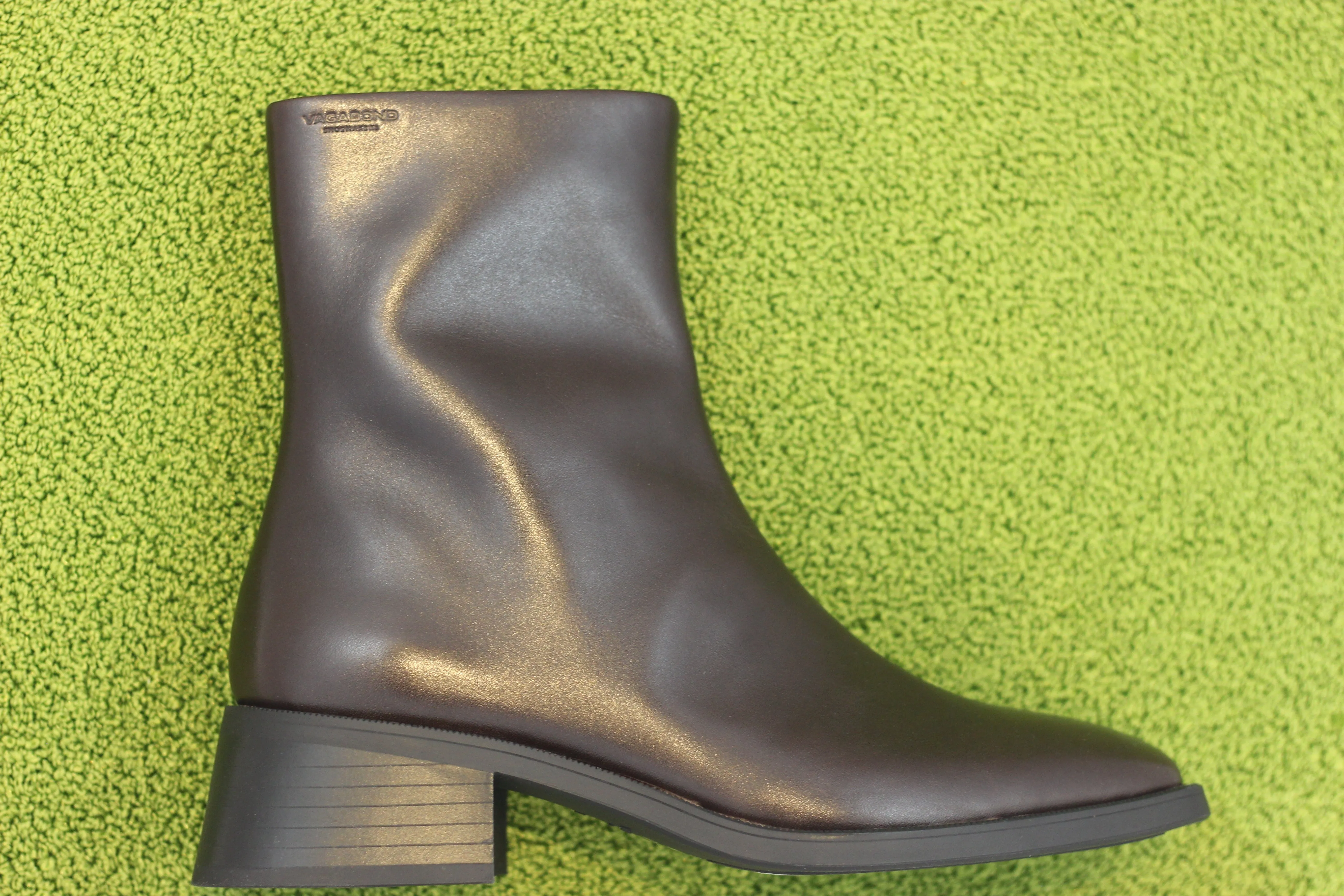 Womens Blanca Zip Boot - Chocolate Leather