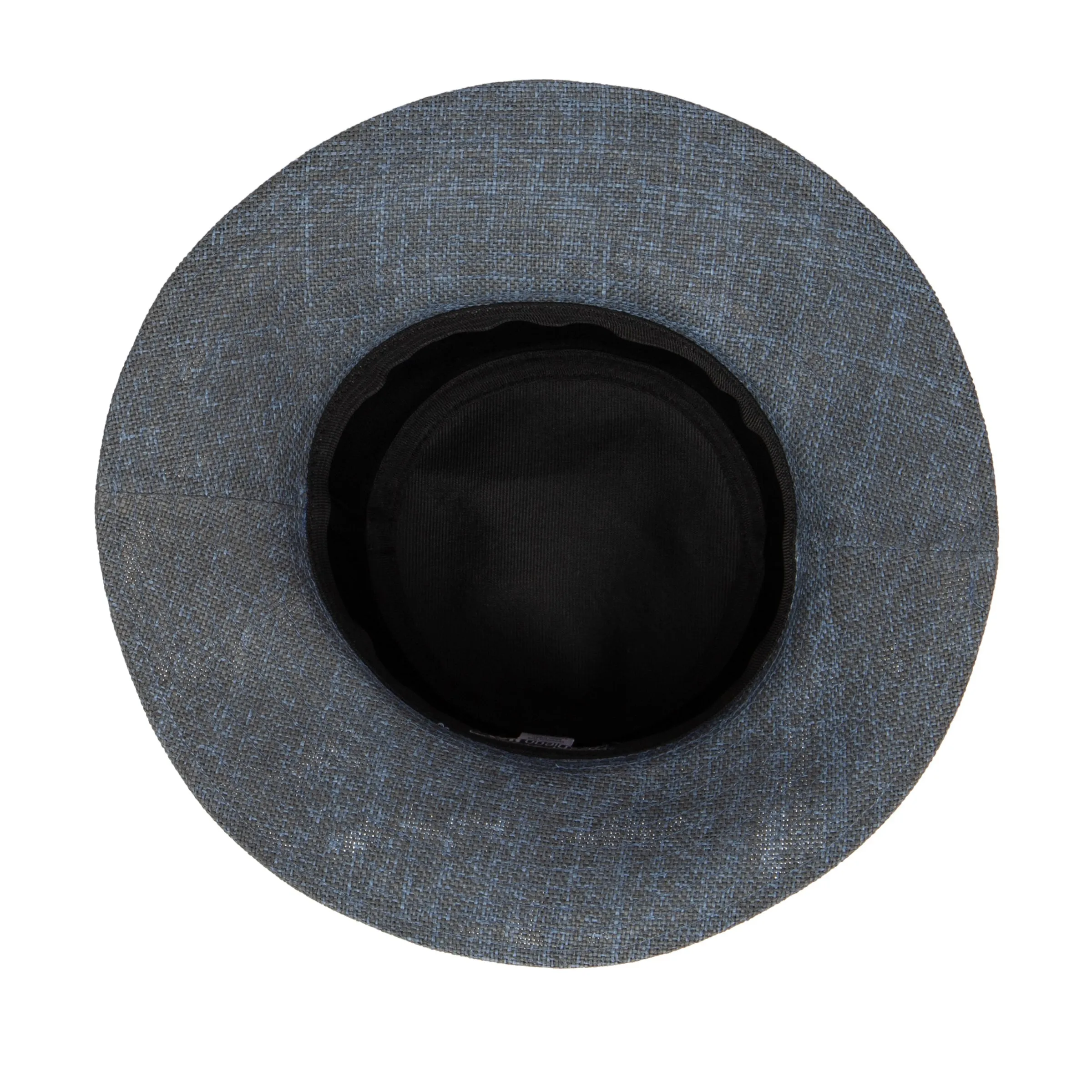 Women's Cut & Sew Wide Brim Woven Paper Bucket Hat