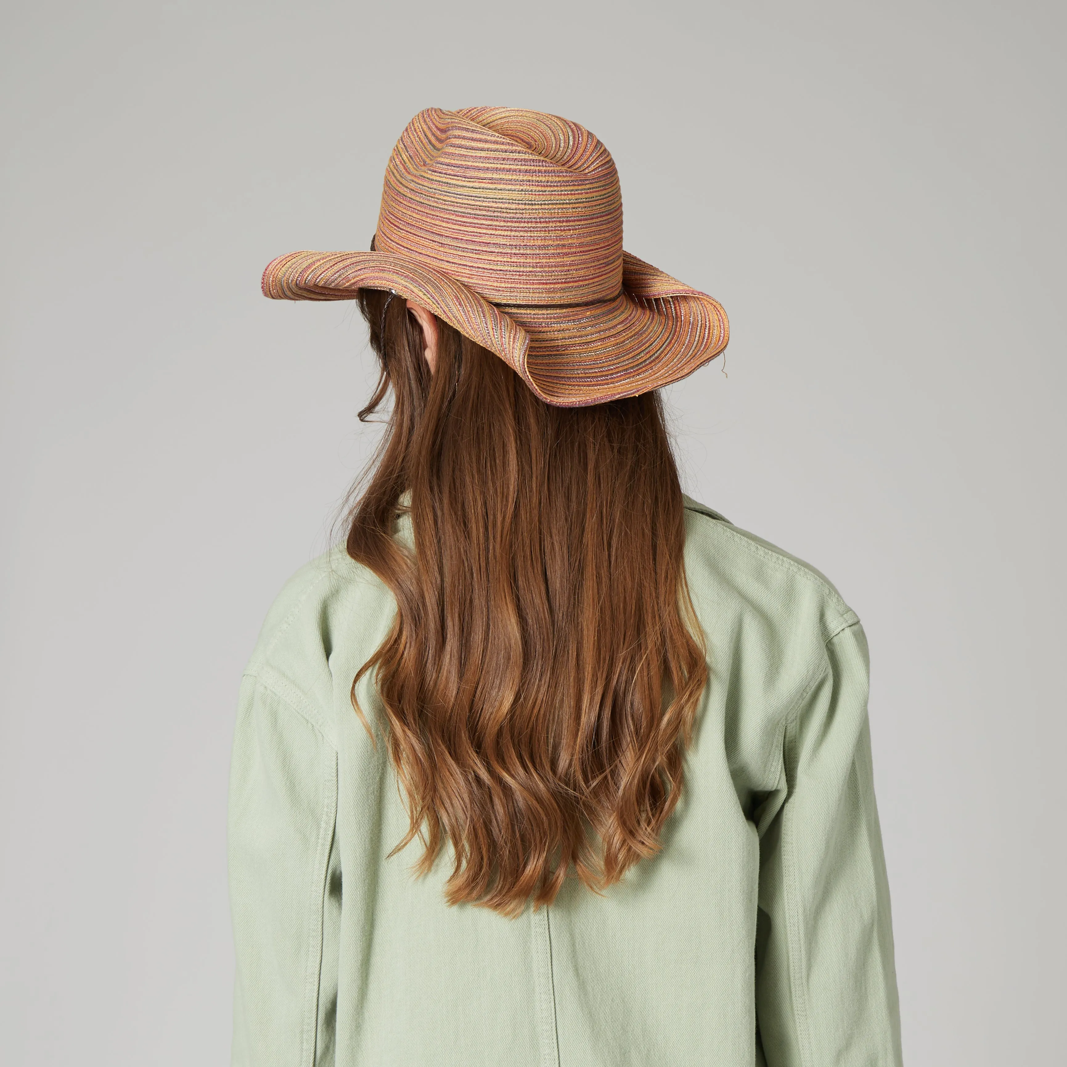 Women's Mixed Braid Cowboy Hat